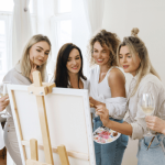 Bachelorette Painting Party
